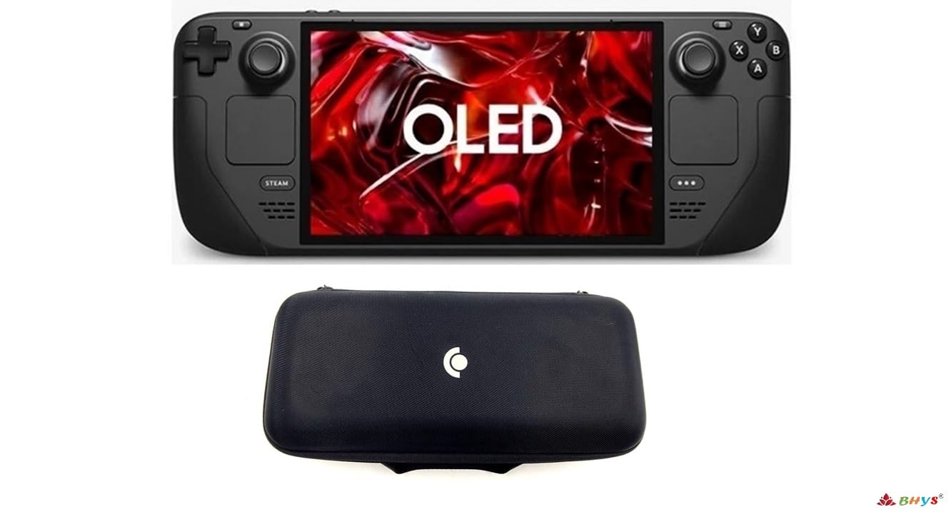 BHYS Valve Steam Deck Latest Oled Edition 1 TB Handheld Gaming Console (Black)