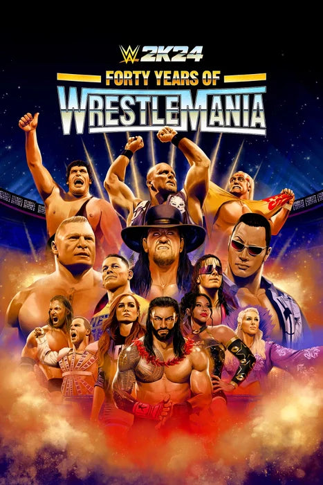 WWE 2K24 40 Years of Wrestlemania (Steam Account) (PC)