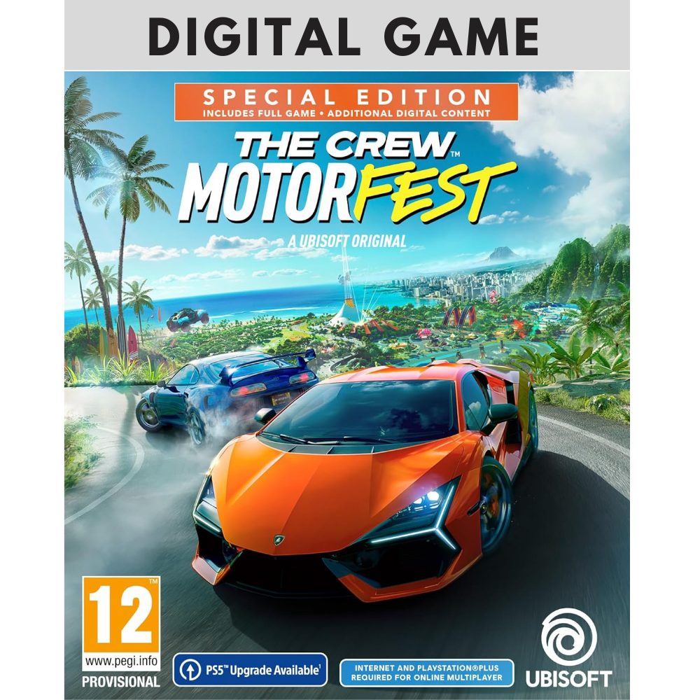 CREW MOTERFEST PS4 & PS5(DIGITAL GAME)