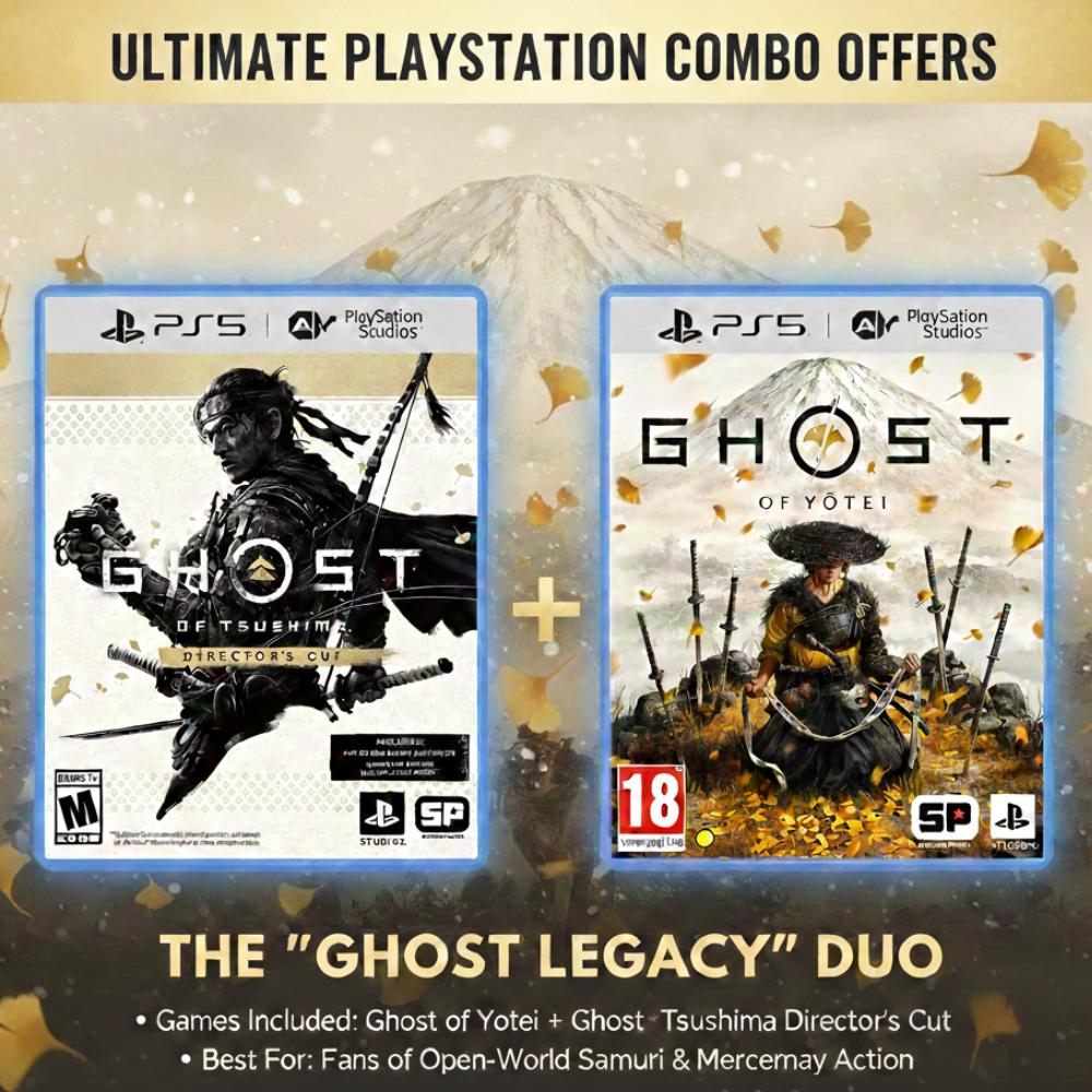 GHOST OF TSHUSHIMA+YOTEI PS5/PS4 (DIGITAL GAME) (Copy)